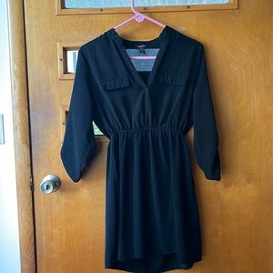 Black rue 21 long sleeve dress for sale!